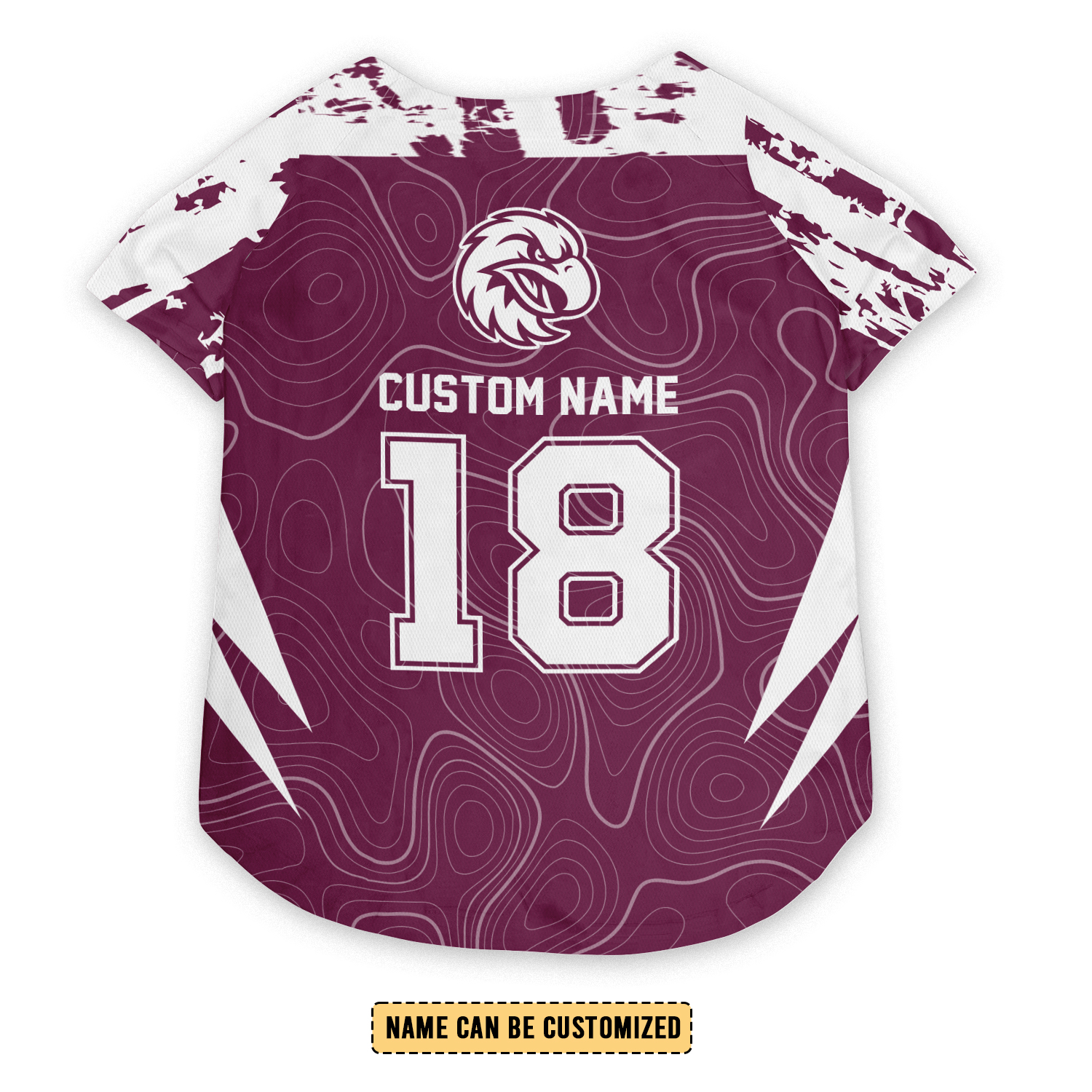 Aussiesmerch Manly Warringah Sea Eagles Personalized Pet Baseball Jersey Gift For Fans