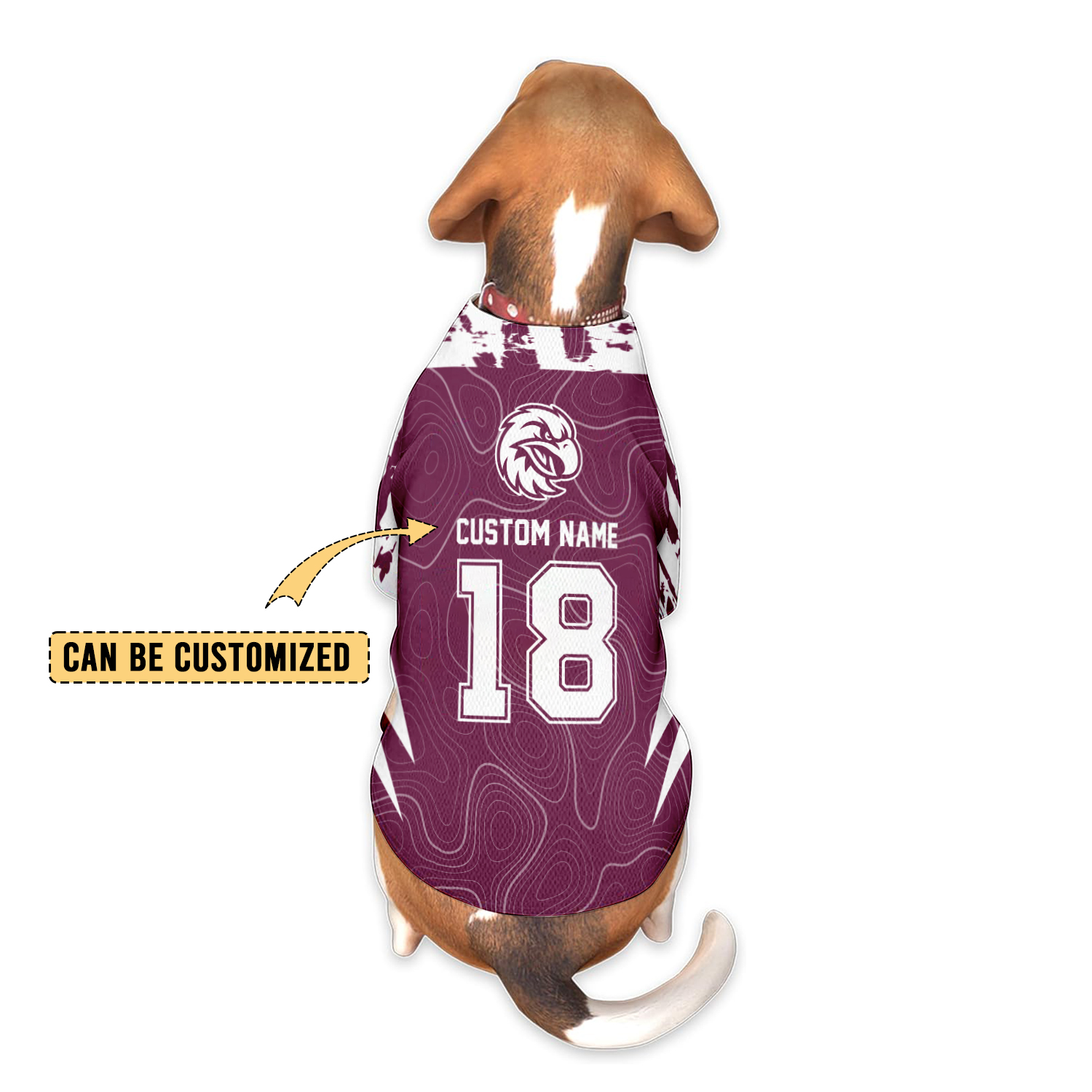 Aussiesmerch Manly Warringah Sea Eagles Personalized Pet Baseball Jersey Gift For Fans