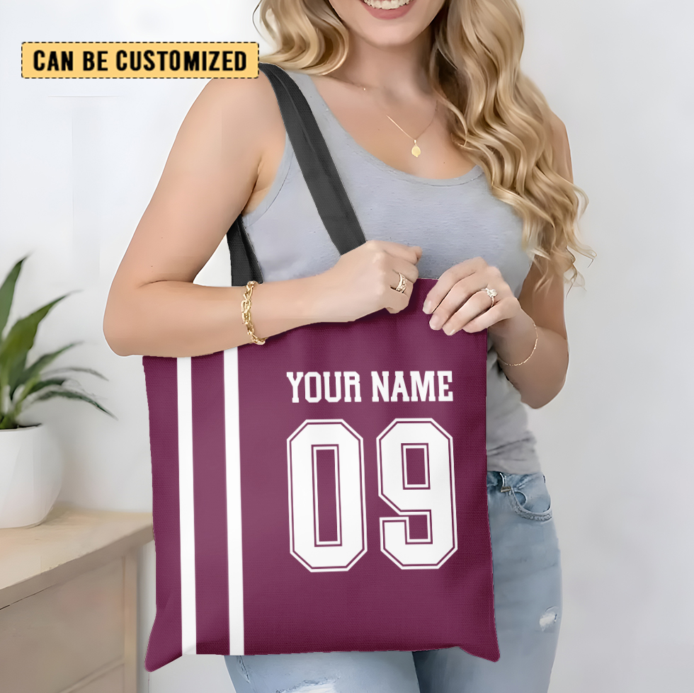 Aussiesmerch Manly Warringah Sea Eagles Personalized Tote Bags Gift For Fans