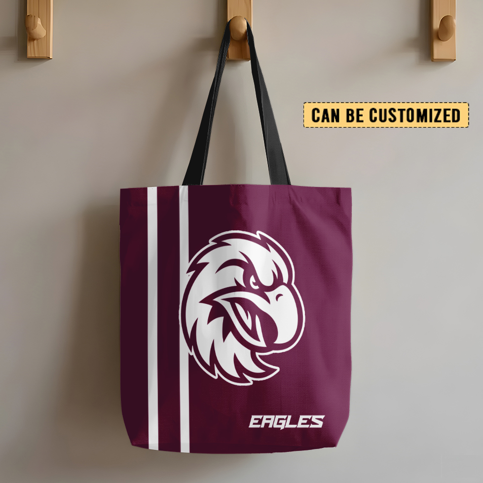 Aussiesmerch Manly Warringah Sea Eagles Personalized Tote Bags Gift For Fans