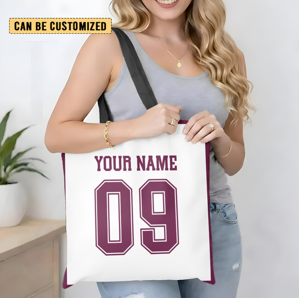 Aussiesmerch Manly Warringah Sea Eagles Personalized Tote Bags Gift For Fans