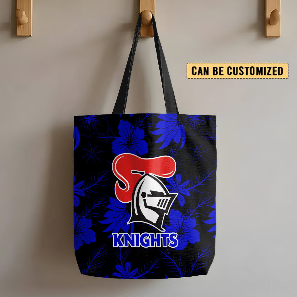 Aussiesmerch Newcastle Knights Personalized Tote Bags Gift For Fans
