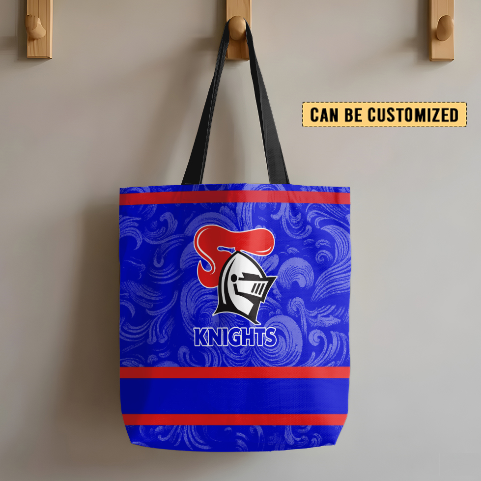 Aussiesmerch Newcastle Knights Personalized Tote Bags Gift For Fans
