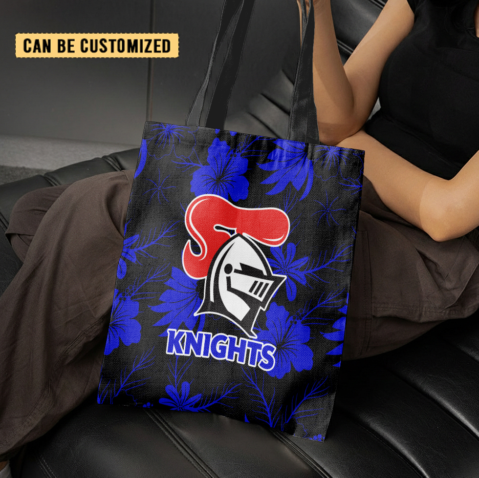 Aussiesmerch Newcastle Knights Personalized Tote Bags Gift For Fans