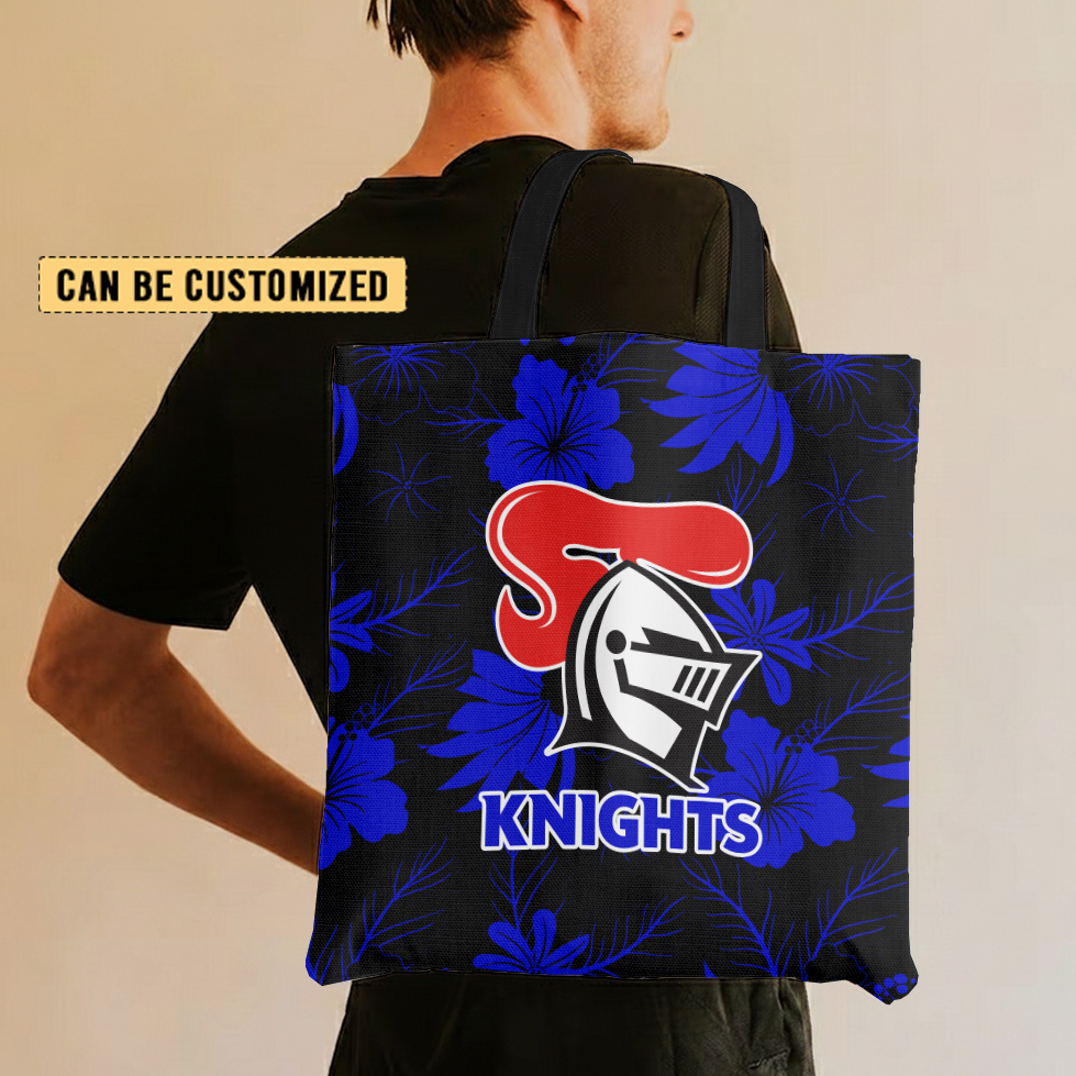 Aussiesmerch Newcastle Knights Personalized Tote Bags Gift For Fans