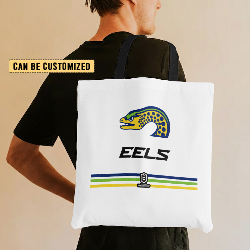 Aussiesmerch Parramatta Eels Personalized Tote Bags Gift For Fans