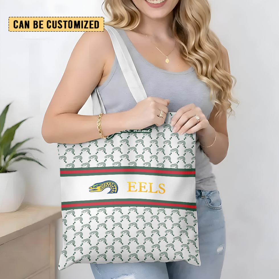 Aussiesmerch Parramatta Eels Personalized Tote Bags Gift For Fans