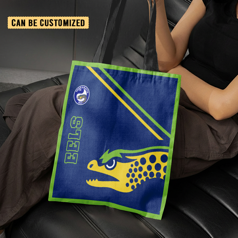Aussiesmerch Parramatta Eels Personalized Tote Bags Gift For Fans