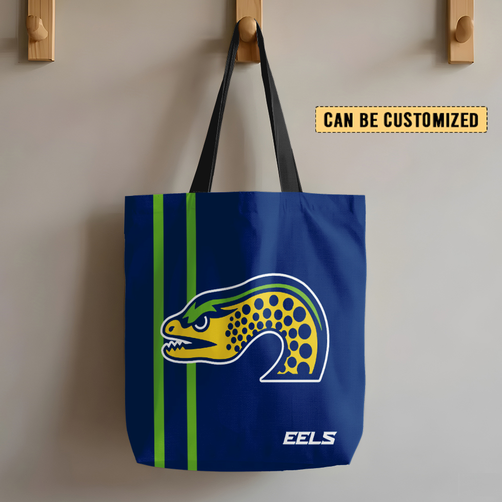 Aussiesmerch Parramatta Eels Personalized Tote Bags Gift For Fans