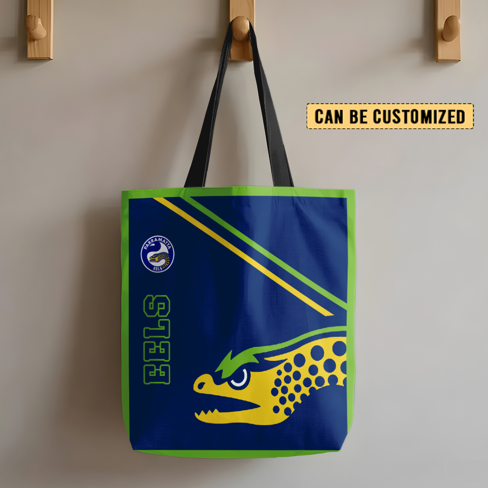Aussiesmerch Parramatta Eels Personalized Tote Bags Gift For Fans