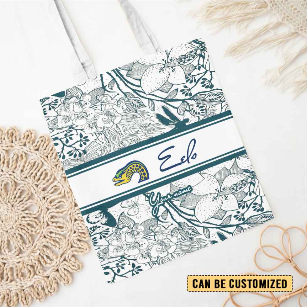 Aussiesmerch Parramatta Eels Personalized Tote Bags Gift For Fans