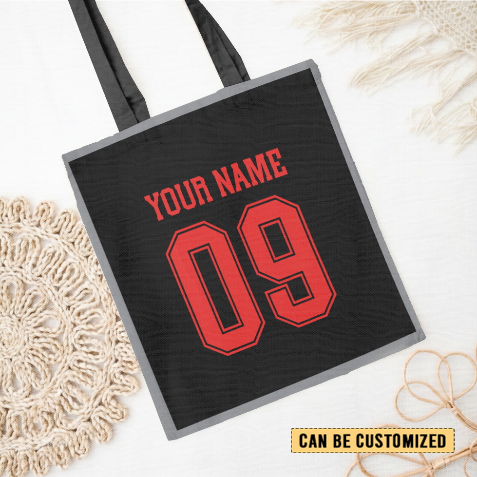 Aussiesmerch Penrith Panthers Personalized Tote Bags Gift For Fans