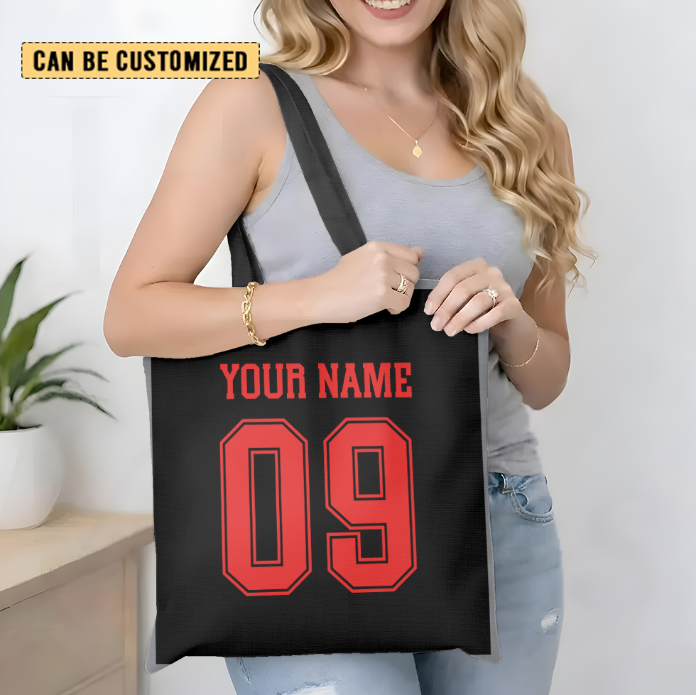 Aussiesmerch Penrith Panthers Personalized Tote Bags Gift For Fans