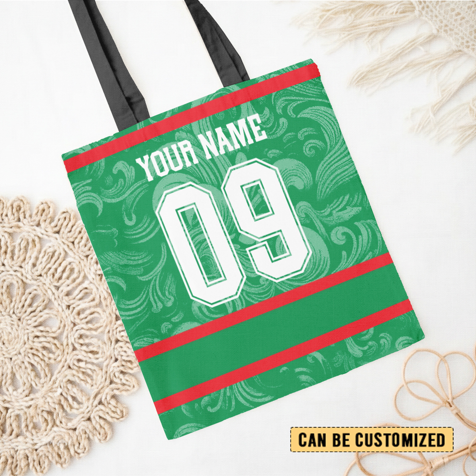Aussiesmerch South Sydney Rabbitohs Personalized Tote Bags Gift For Fans